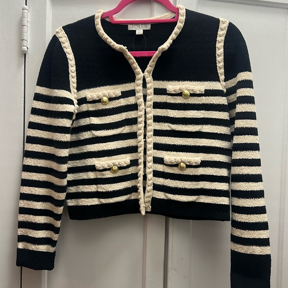 J. Crew Stripped Sweater